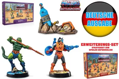 Figurine motu:battleground wave 3 evil warriors faction ger